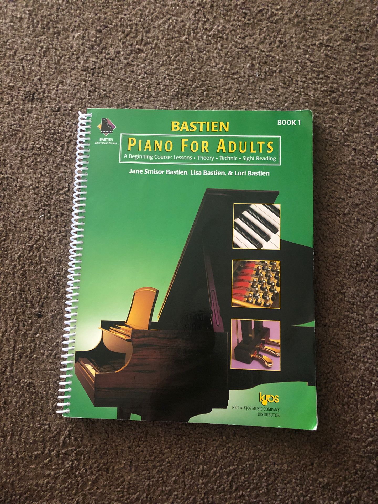 Bastion Piano for adults book