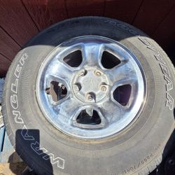 Set Of 4 = 2003 Dodge Ram 17" Rims. $200