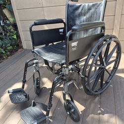 Standard Manual Wheelchair – Good Condition, Ready to Use”