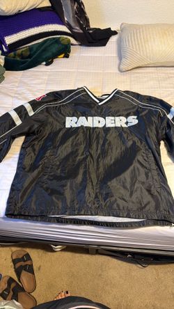 raiders wind breaker jacket