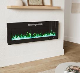 Amerlife 50" Electric Fireplace Touch Screen