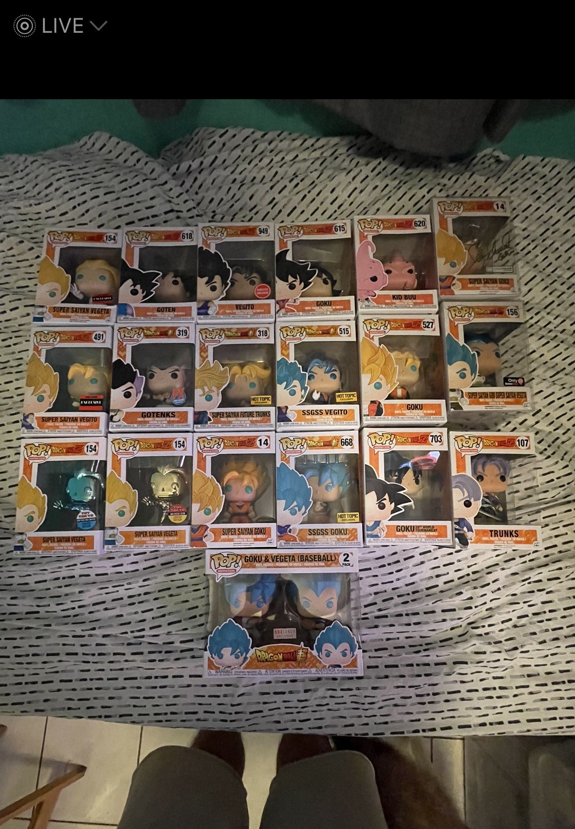 Funko Dragon Ball Set Goku Gohan Trunks