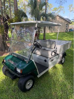SUPER CLEAN GAS CLUB CAR CARRYALL GOLF CART!! RUNS AND DRIVES!!