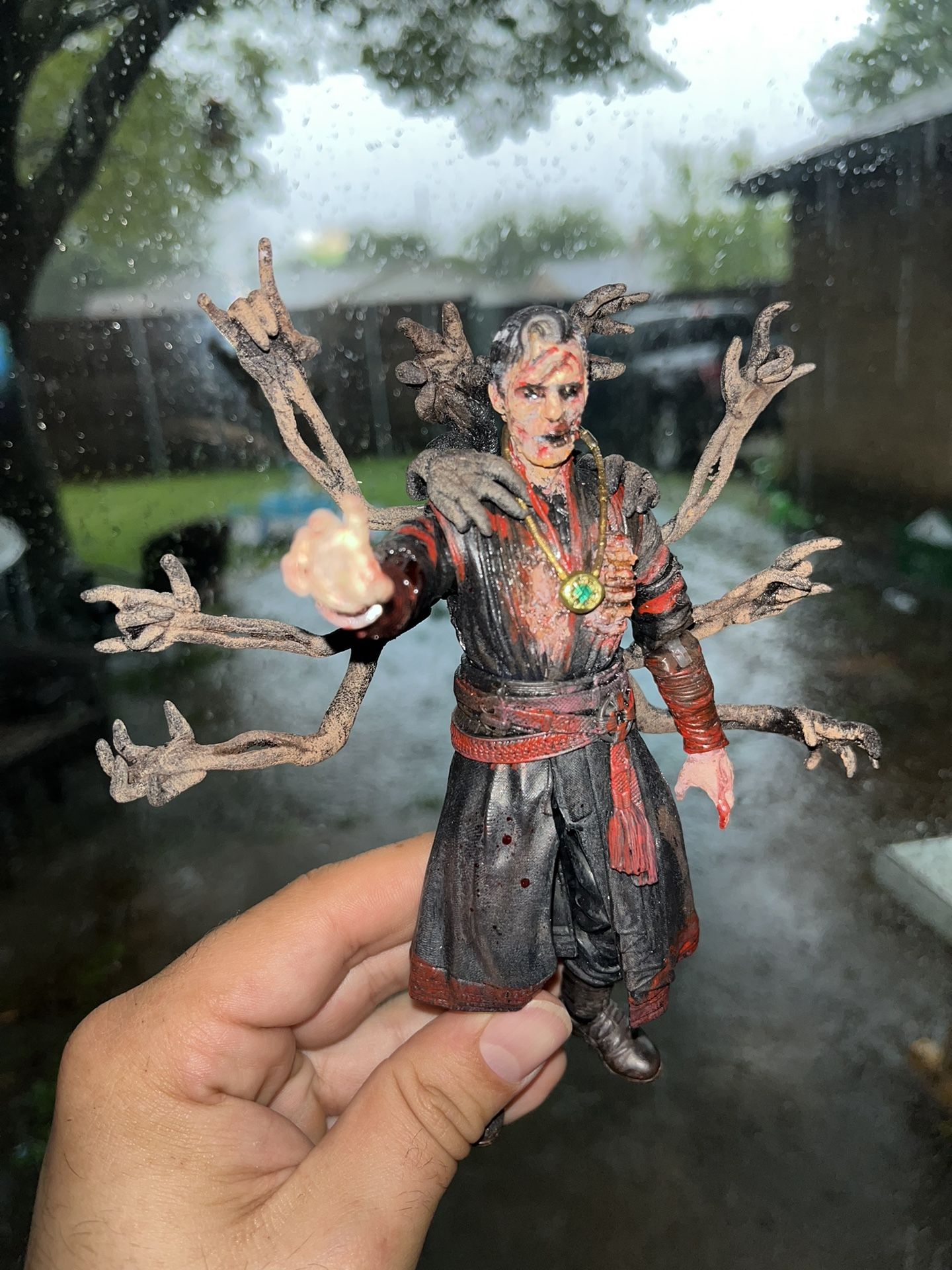 *CUSTOM* Dr Strange Astral Form Marvel Legends Figure