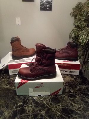 Photo Red Wings Steel Toe Boats