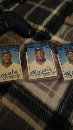 Bo Jackson baseball cards