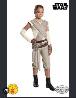 Pre-Owned Rubie’s Star Wars Rey Kids Costume – Size M