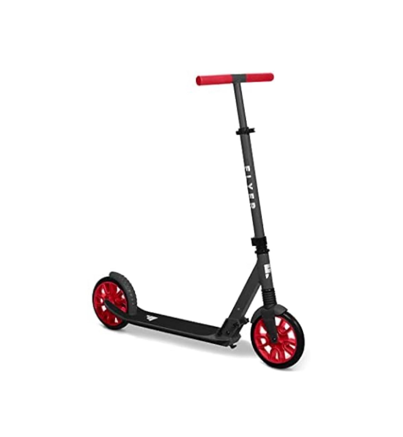 🔥NEW🔥 Flyer Kickstart Max, Kick Scooter, Adjustable Handlebars & Foldable, Red