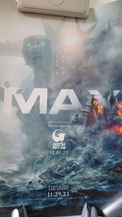 Godzilla Minus One Poster