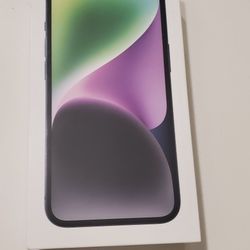 Iphone 14 128 GB Black With Otter Box Case Verizon 