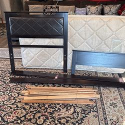 Twin  Bed With Mattress 