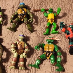Previously Owned 5 Inch Ninja Turtles 