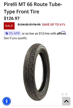Brand New PIRELLI 120/90-17 ROUTE MT 66