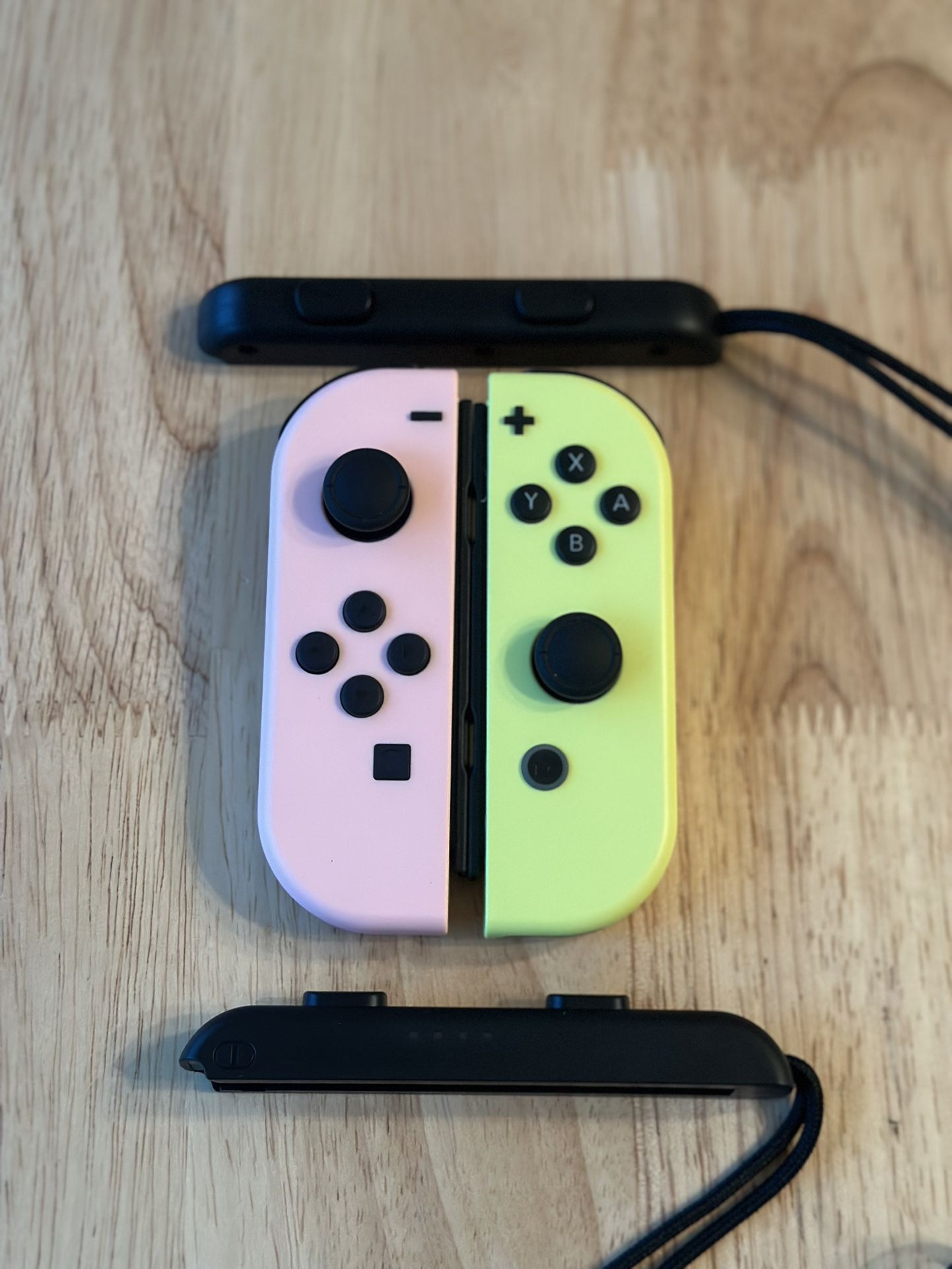 Joycons For Nintendo Switch Light Pink Green