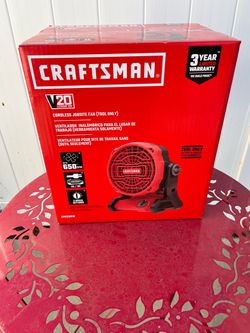 Craftsman V20 Cordless Jobsite Fan Tool Only