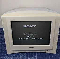 Sony Trinitron KV-13FS110 13" Component CRT