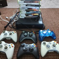 Xbox 360 Elite 250 Gb Hard drive WITH GAMES! 