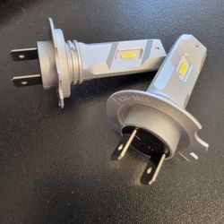 H7 LED Headlight Light Bulbs For Aftermarket Headlights 