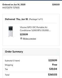 Portable Air conditioning unit
