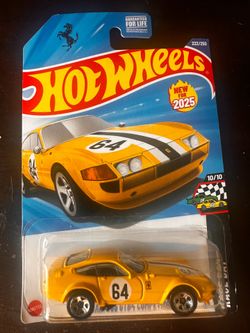2025 HOT WHEELS FERRARI 365 GTB4 Competizione Yellow