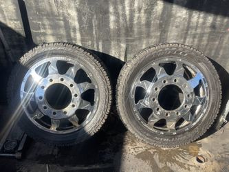 24” Forgiato Dually Wheels