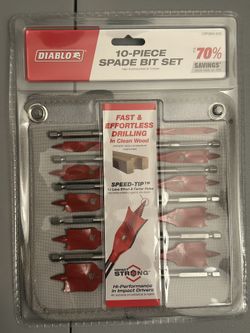 Diablo Spade Paddle Bits 