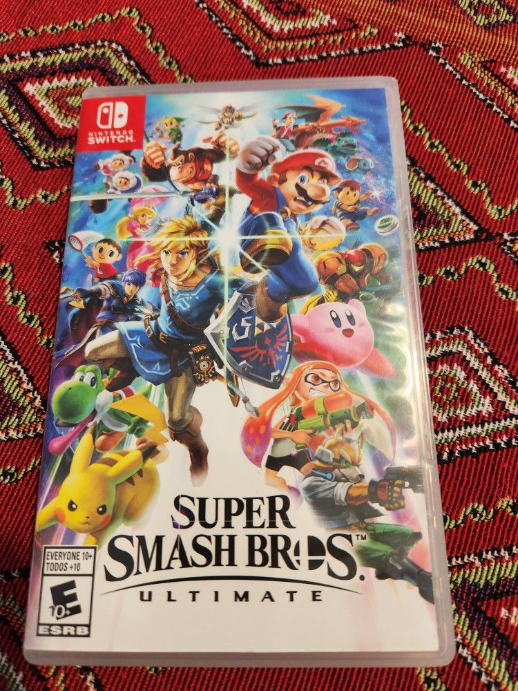 Super Smash Bros Ultimate Game Nintendo Switch