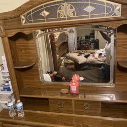 Head Board + Dresser + Mirror… Has To Go Thursday 3/3