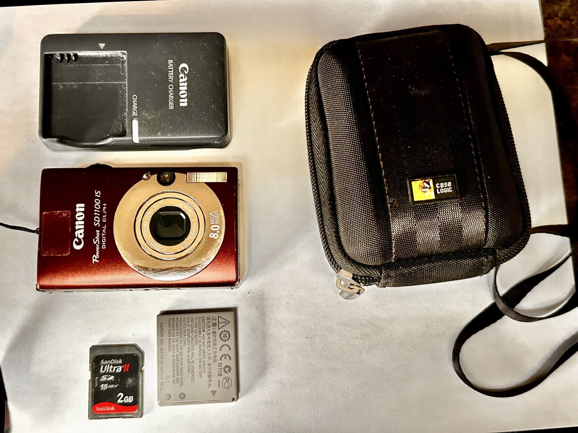 Canon SD1100 W Accessories