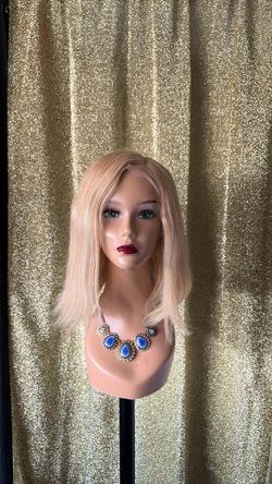 Beautiful full lace human hair blonde 💥