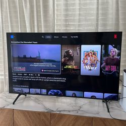 Samsung  4K Crystal UHD Flat Smart TV