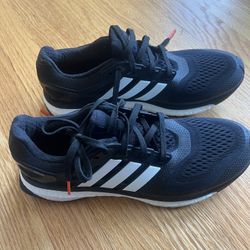 New Adidas Men Shoe Energy Boost 2.0 ESM SIze 7.5 Black Athletic Running