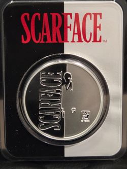 Scarface 1 oz silver coin