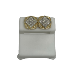 10k 1.00ct Diamond Stud Screw Back Earing GCLA028