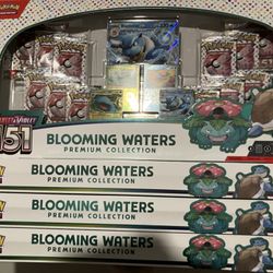 Pokemon Blooming Waters ($120 each)