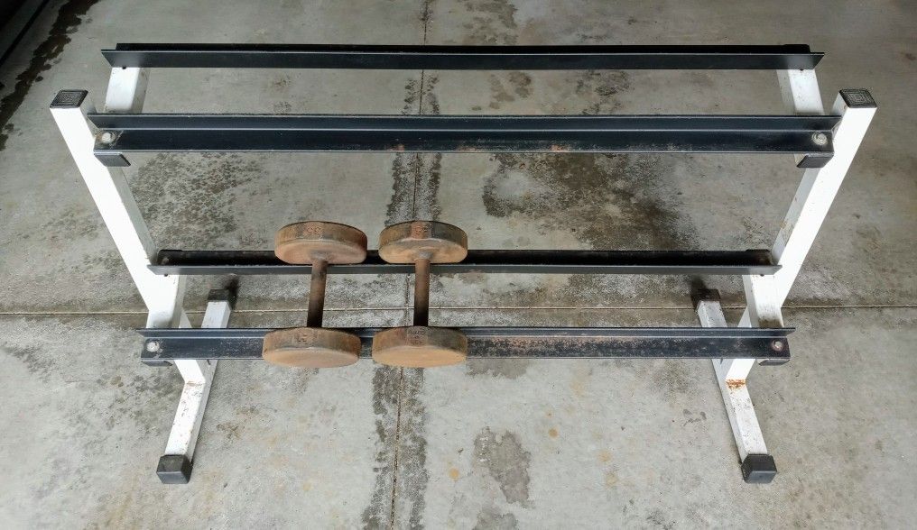 2-Tier Dumbbell Rack