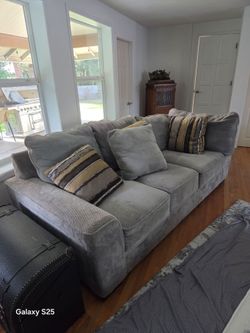 Couch and Ottoman