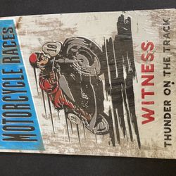Motorcycle Tin sign