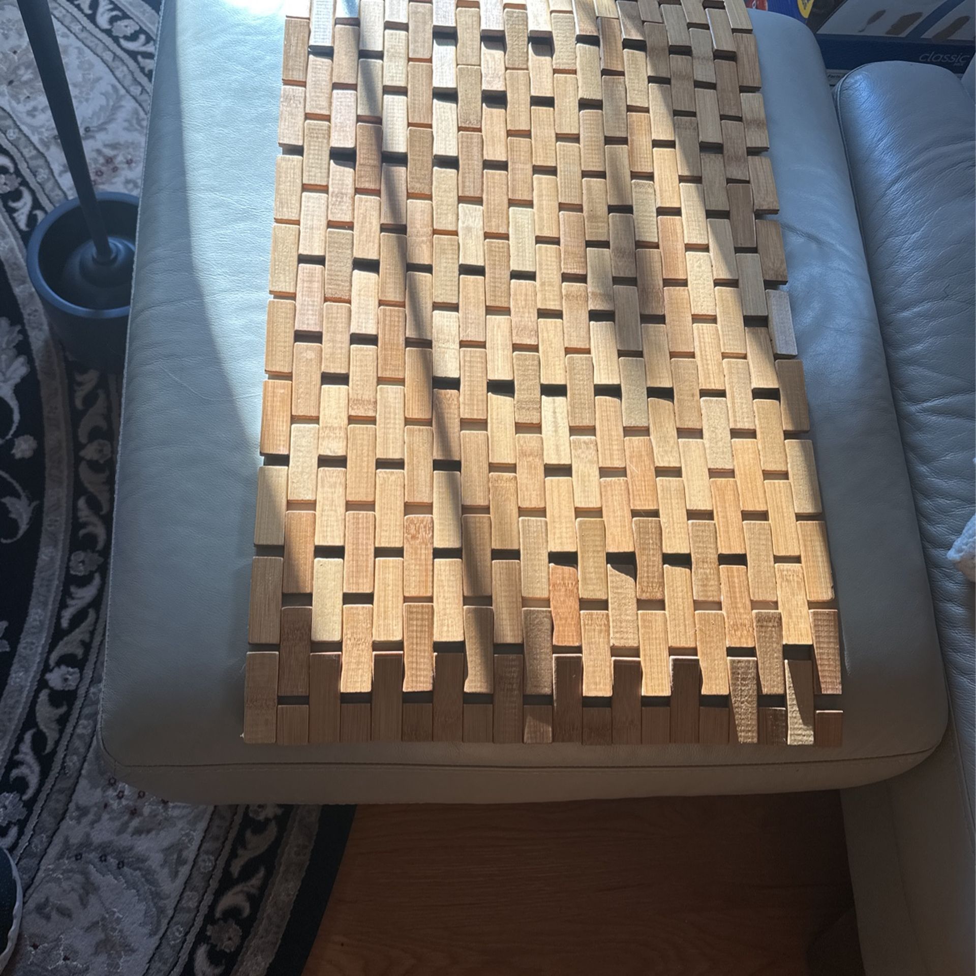 Bamboo Bath Mat NWOT