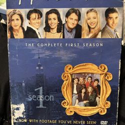 Friends Season One DVD Light Scratching 
