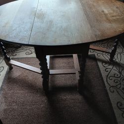 Antique Oak Gate Leg Table