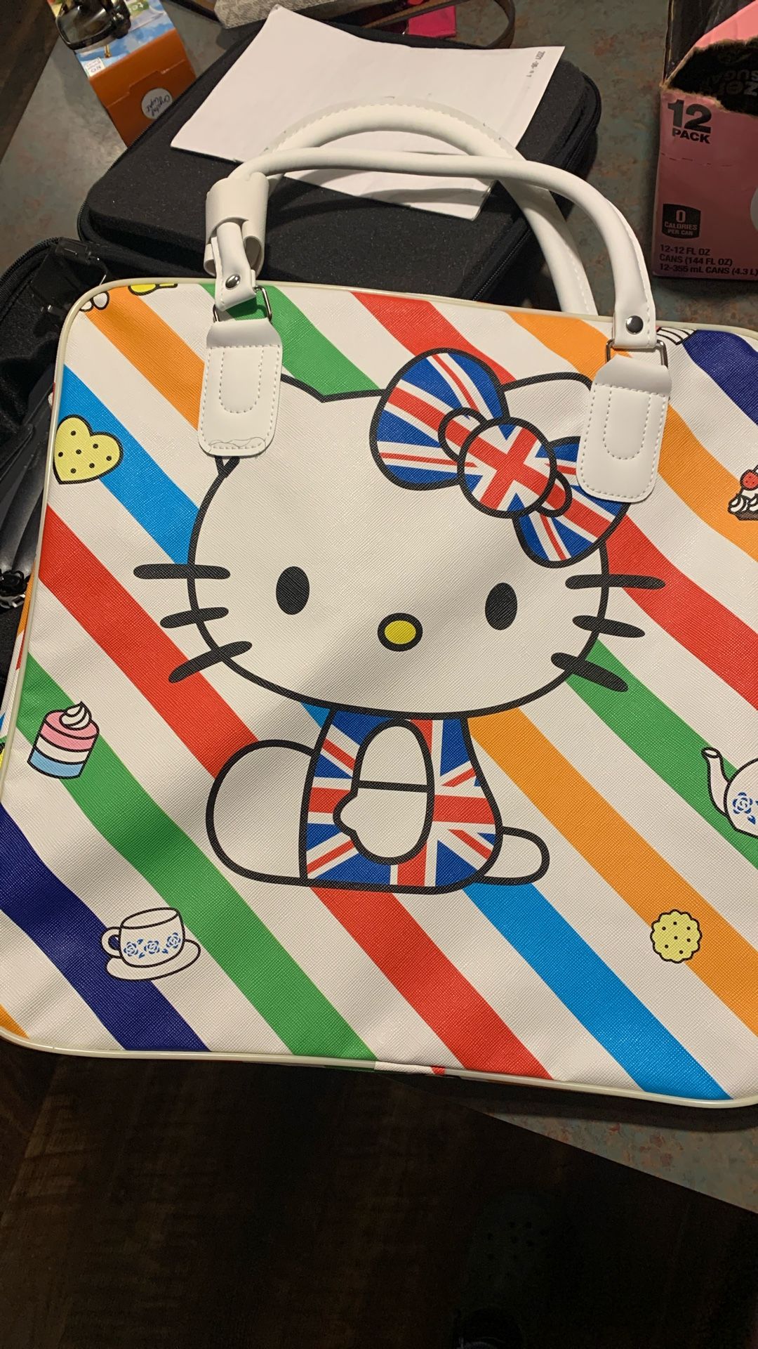 Hello Kitty Vinyl Tote Bag