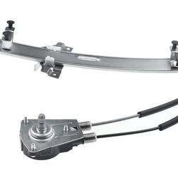 A-Premium Manual Window Regulator Compatible with Kia Sephia 1(contact info removed) Spectra 2000-2004 Rear Driver Side