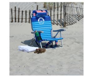 Ocean Zero Deluxe Backpack Chair Striped