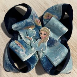 5” Frozen Hair Bow 