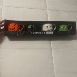 Halloween Espresso Set Lang
