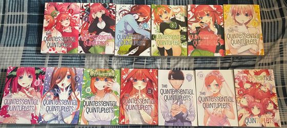 The Quintessential Quintuplets (Volumes 1, 3-14)