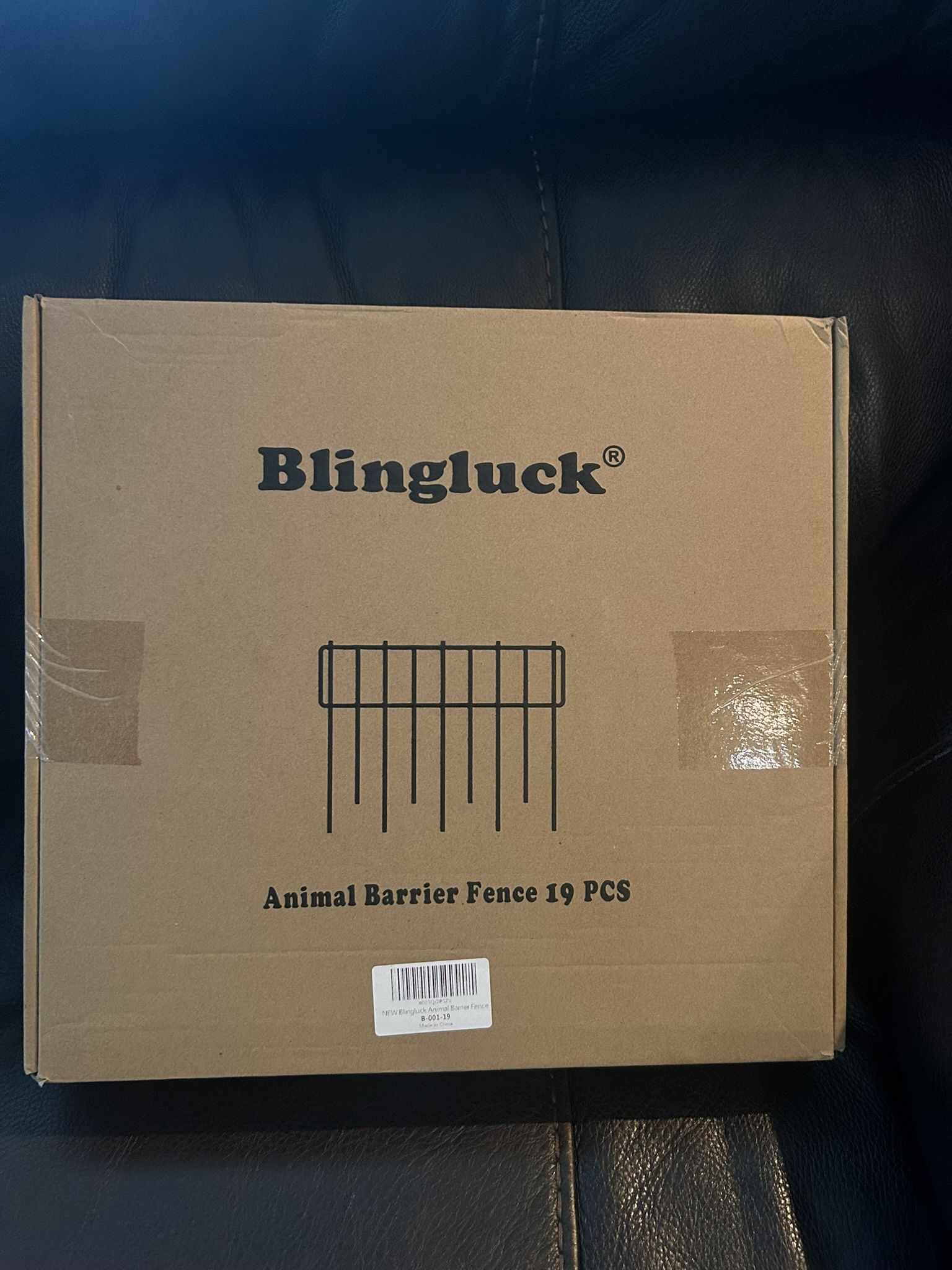 Animal Barrier Fence, 19 Pcs 12In(H) x 20.5Ft(L) Upgrade 1.26 in Gap Decorative Fences No Dig Fence for Rabbit and Dog, Rustproof Metal Wire Garden Fe