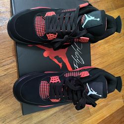 Jordan 4 Red Thunders