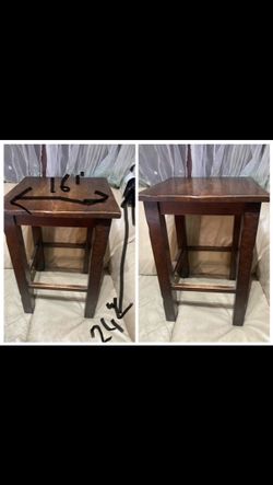 Wooden Bar Stools, Comfortable, Great as plant stands, $20 each or 3 for $50